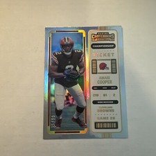 2022 Panini Contenders Football Championship Ticket Holo /99 Amari Cooper Browns