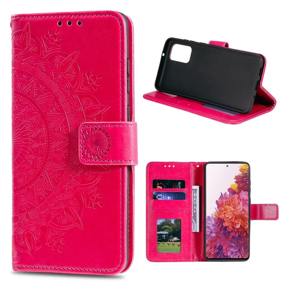 Hülle für Samsung Galaxy S20 FE Handyhülle Flip Case Cover Handy Tasche Mandala - Bild 3 von 4