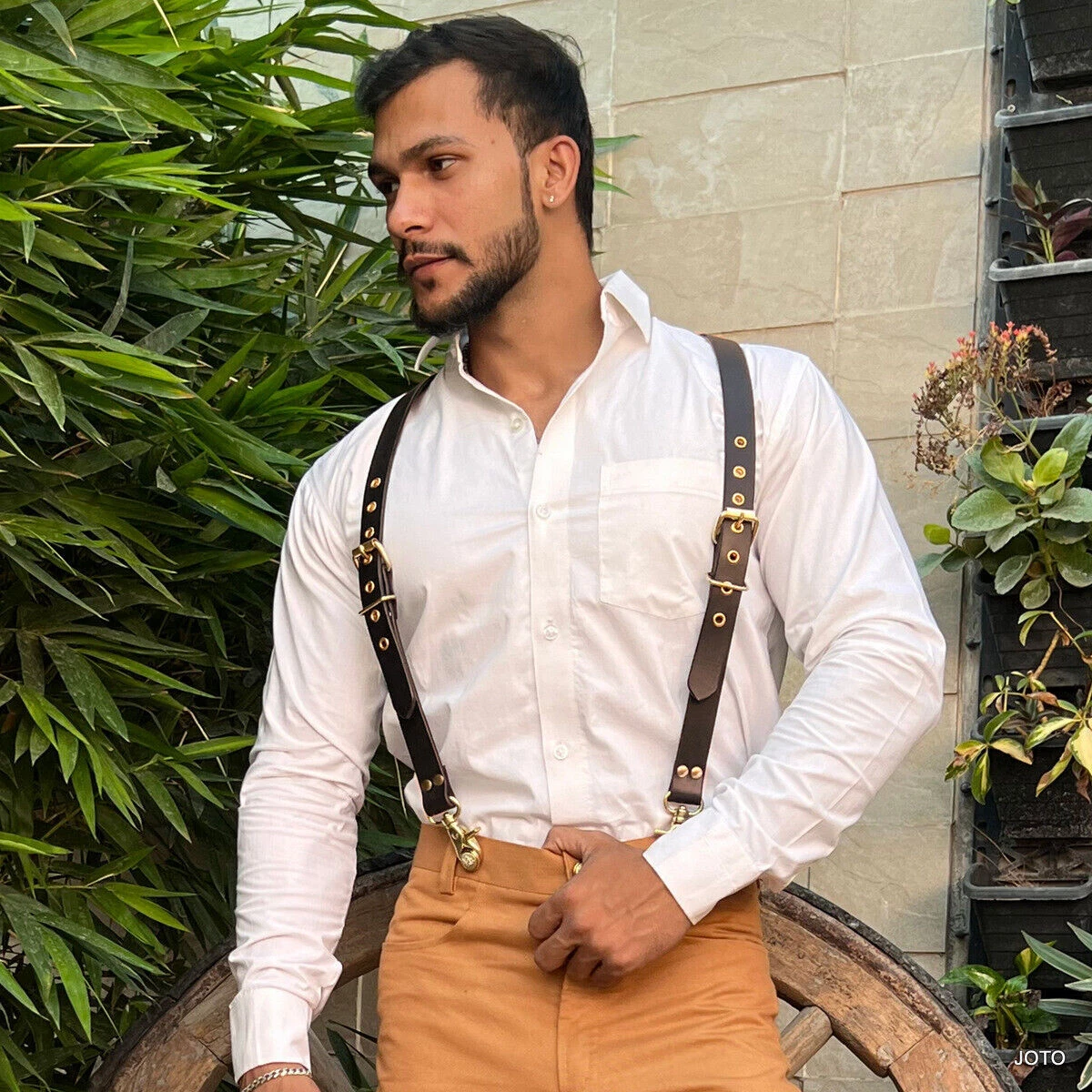 Leather braces sale