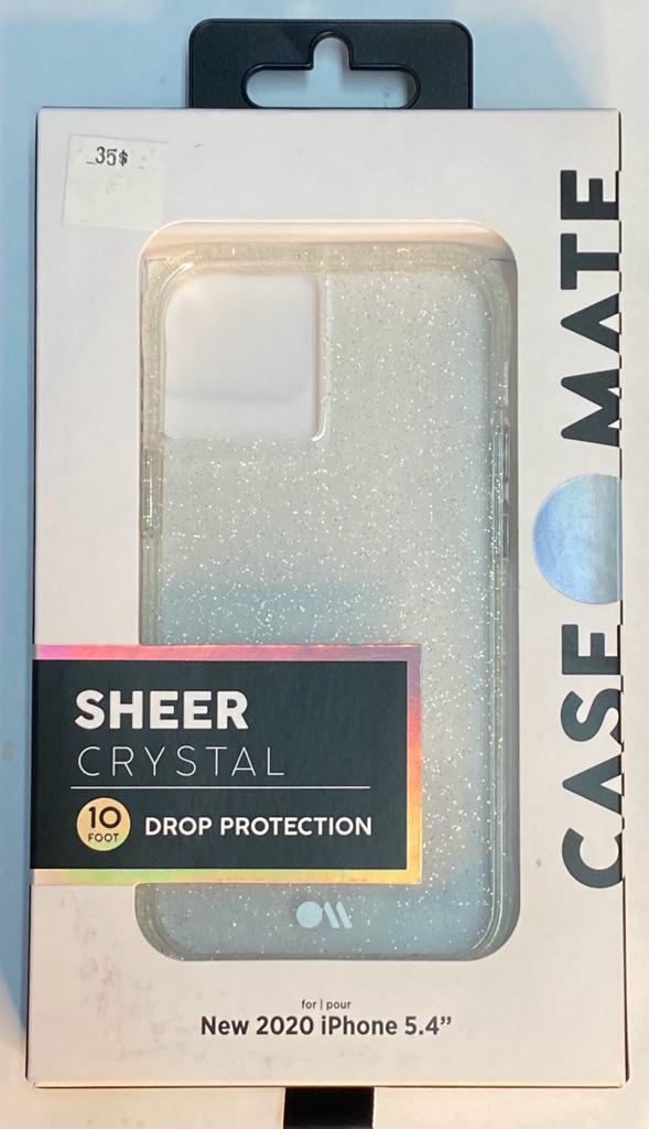 Case-Mate Sheer Crystal Case for Apple iPhone 12 Mini Clear