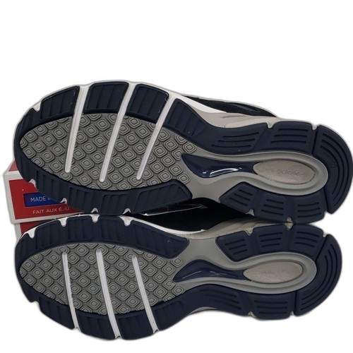 New Balance Womens Made 990 V4 Sneaker Navy Orange 11 US - Picture 6 of 6