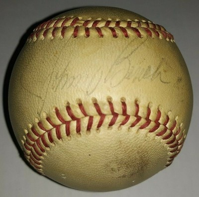 Johnny Bench Signed Baseball Reds Autographed Psa Dna Coa