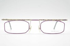Vintage Chai B5 FG17 Multicolored Square Glasses Frame Eyeglasses NOS