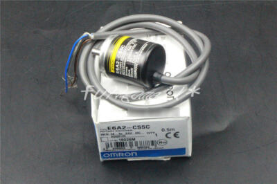 1PCS New OMRON E6A2CS5C E6A2-CS5C 500P/R Rotary Encoder