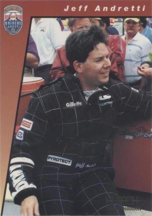 1994 Hi-Tech Indianapolis 500 - Jeff Andretti #CD1 - 1 of 1