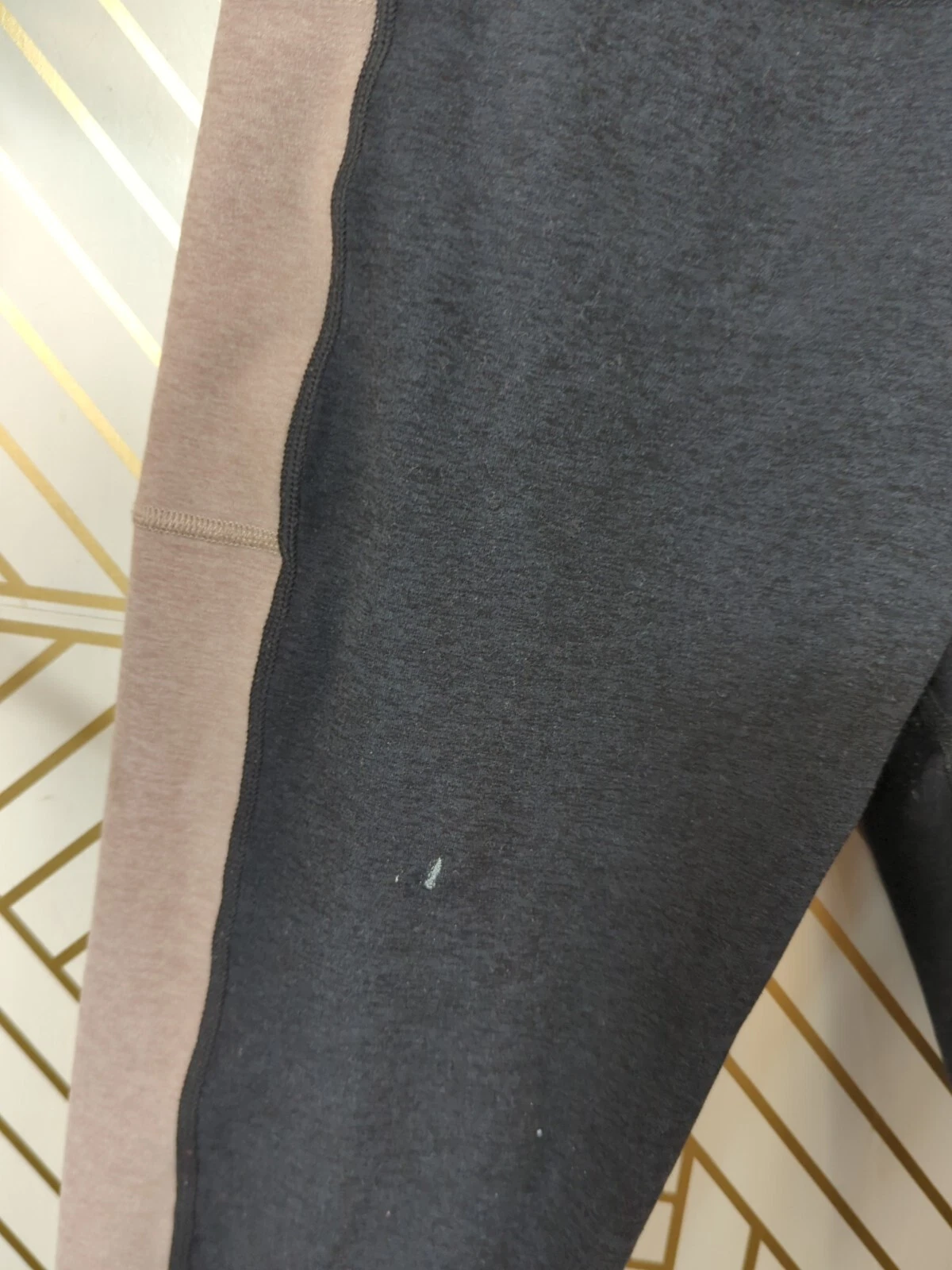 beyond-yoga block out high-waisted midi leggings