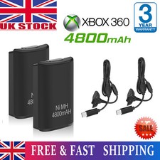 2pcs for Xbox 360 Rechargeable Play & Charger Kit-Battery Pack For XBOX 360-Fast