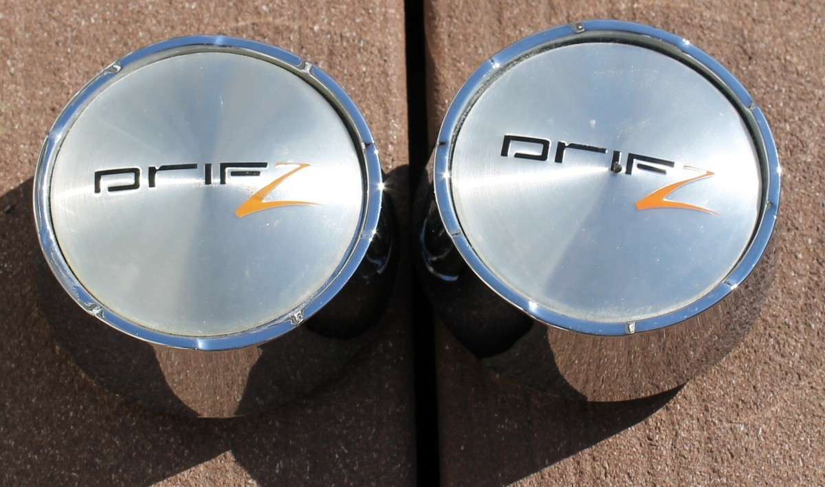 キャップ ATiiSSU Circle Cap 5FT2212 2) DRIFZ Racing Chrome Wheel Center Cap #917K69A / #LG0611