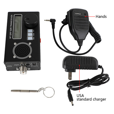 B0DX B0DRHF QRP SDR Transceiver SSB/CW Transceiver 8-Band 5W DSPSDR With Mic- B9