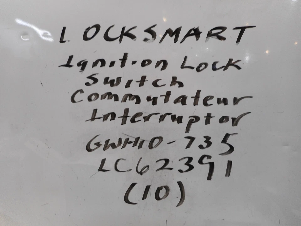 LOCKSMART IGNITION LOCK SWITCH COMMUATEUR INTERRUPTOR LC62391 - Image 4 of 4