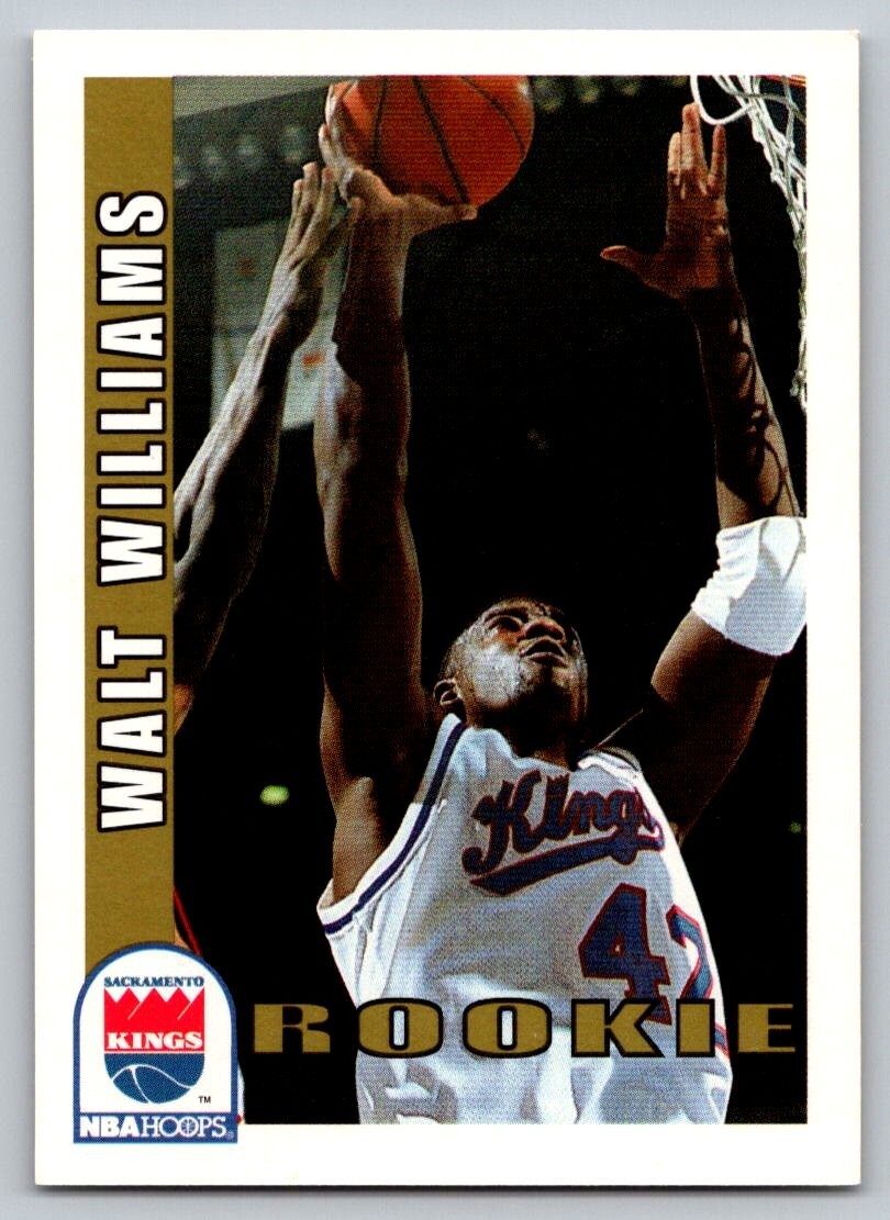 1992-93 NBA Hoops - #463 Walt Williams (RC)