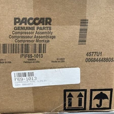 ~ NEW GENUINE PACCAR OEM ~ KENWORTH BELT DRIVEN A/C COMPRESSOR ~ F69-1013