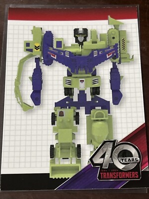 2024 Dynamite Transformers 40th Anniversary #96 Devastator  Toy Robot Base