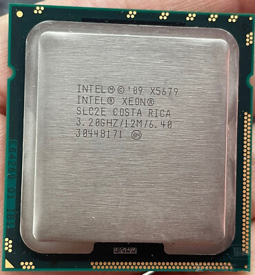 Intel Xeon X5679 3.2GHZ 6-core 12-thread 12MB LGA-1366 CPU processor