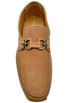 Donald Pliner Dacio Driver Textured Calf Leather Slip-On  display picture 1