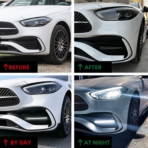 Led daytime running light for Mercedes Benz C class W206 2022 2023 DRL - Picture 7 of 8