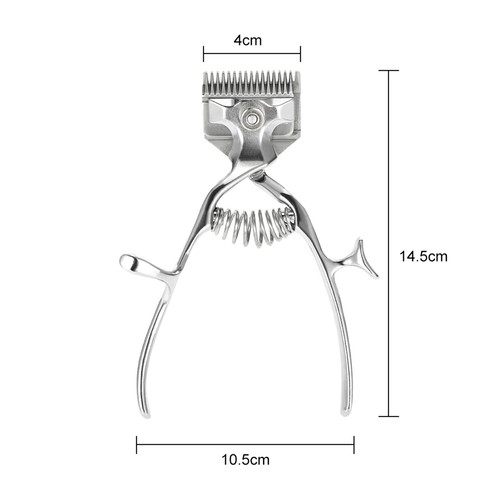Barber Tools Hand Hair Clippers Metal Trimmer Cutter for Adult Baby and Pet U7X8 - Picture 5 of 10
