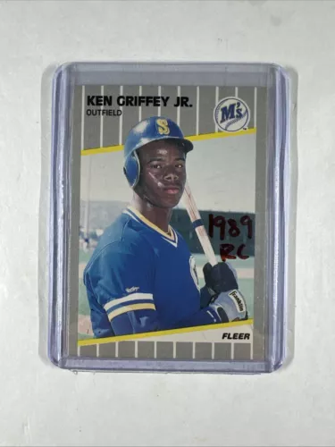 1989 Fleer | #548 Ken Griffey Jr (RC) | Not Glossy | NMT