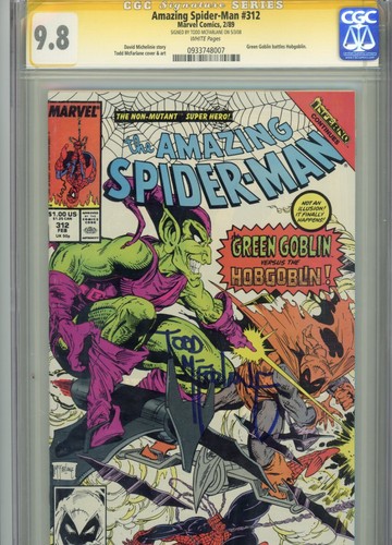 Amazing Spider-Man 312 CGC 9.8 SS Signed Todd McFarlane - Picture 2 of 4