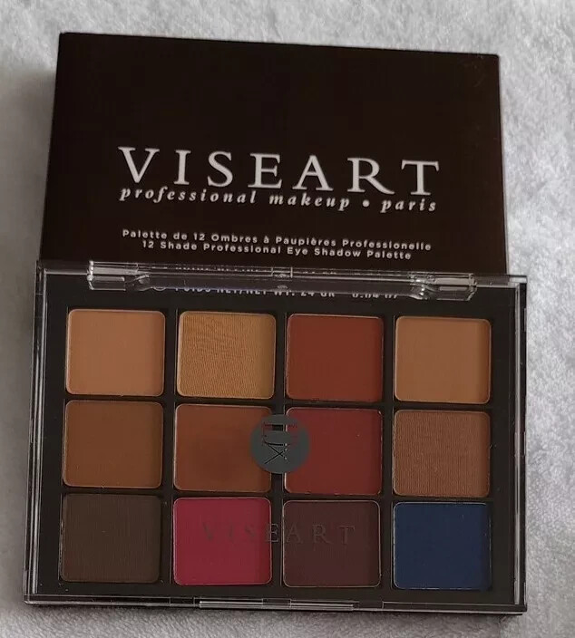 Viseart Paris VPE14 Neutral Mattes Milieu 12 pan  BNIB Viseart neutral mattes palette vpe14 milieu main image 1