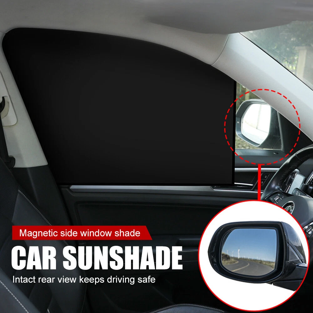 Magnetic Car Front Rear Side Window Sun Shade Cover Mesh Shield UV Protection