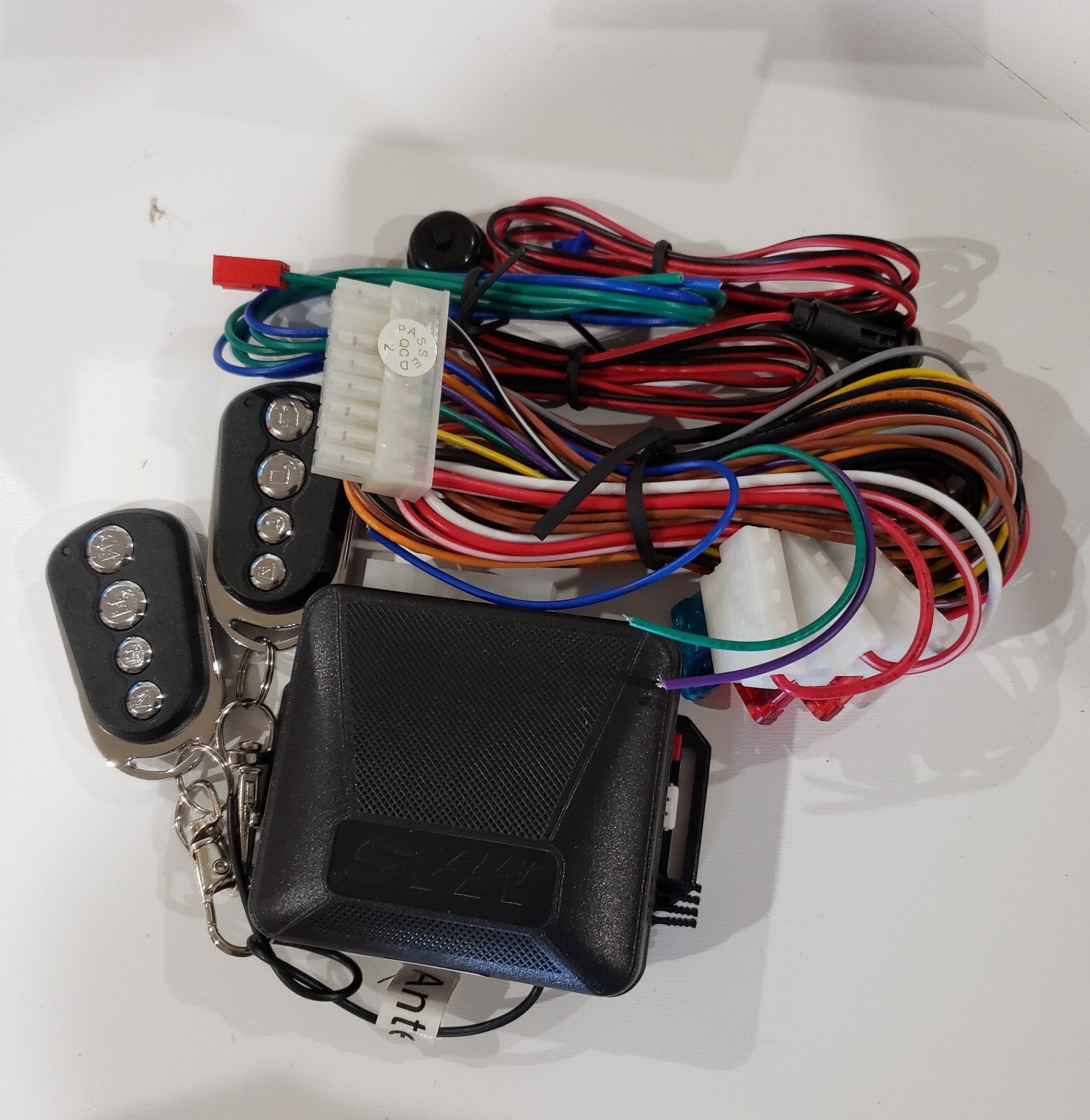 *New* Auto Keyless Entry System with Two Key Fobs + Door Lock Relay