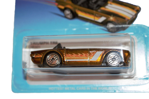 HOT WHEELS 2024 TRIUMPH TR6 ULTRA HOTS SPECTRUMFLAME GOLD UH WHEELS SEALED - Picture 2 of 9