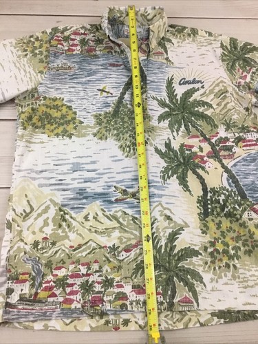 Reyn Spooner Reverse Print Pullover Avalon Catalina Island, California Herren S - Bild 8 von 12