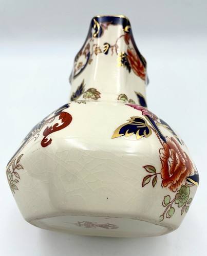 Vntg Mason’s Mandalay Pattern Ironstone Hydra Jug Hand Painted Back-Stamped - Picture 10 of 11