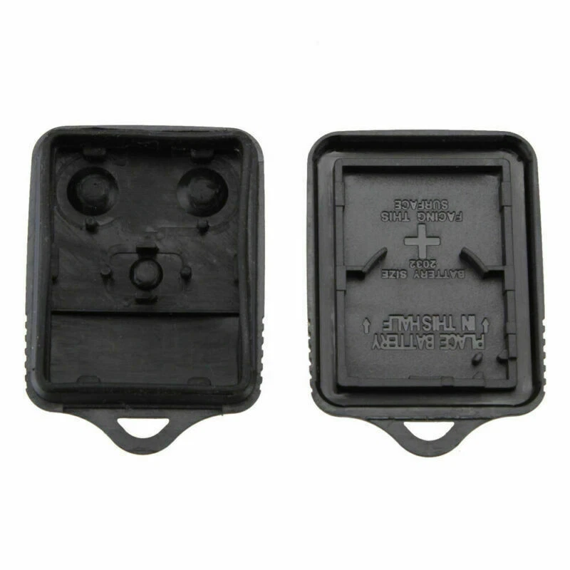 Funda Carcasa Llave Mando a Distancia 3 Botones Llavero Cubierta Sin Llave Repuesto Negra Apta para Ford Foto 3 de 4
