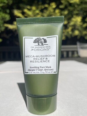 Origins Dr. Weil Mega Mushroom Relief Soothing Face Mask 1 Oz/ 30 mL NEW