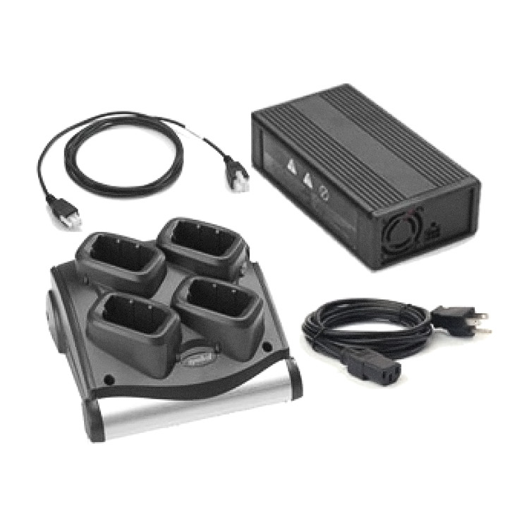 🔥 Zebra Symbol SAC9000-4000R 4-Bay Battery Charger MC9200 MC9190 MC9090 MC92N0
