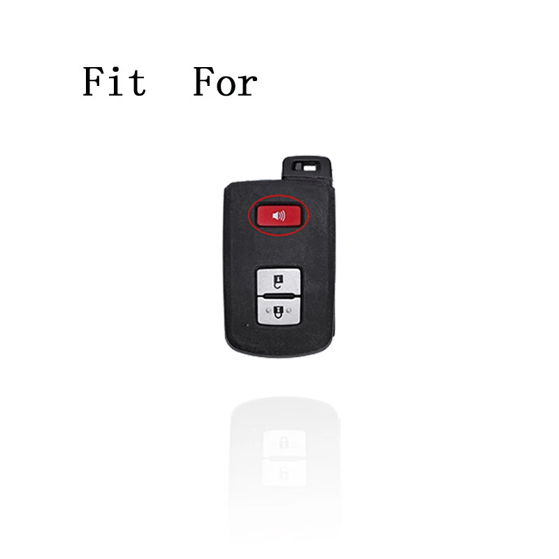 Zinc Alloy Car Key Case Cover For Toyota 4Runner Tacoma Rav4 Prius Highlander Foto 2 de 4