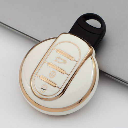 Soft TPU Remote Key Fob Cover Case for Mini Cooper countryman cooper s clubman - Bild 8 von 13