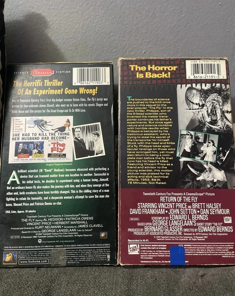 The Fly & The Return Of The Fly - Image 2 of 2