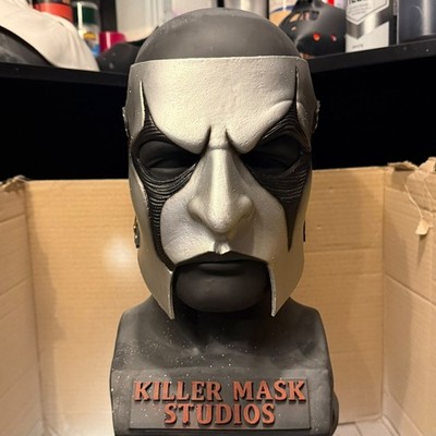 Slipknot Jim Root .5 The Gray Chapter Latex Maske Silver Version