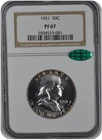 1951 Franklin Half Dollar NGC CAC (99) PF 67