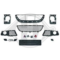 1X Zier /Schutzleistensatz StoßFäNger Diederichs ZUB00125 Hd Tuning FüR Vorne