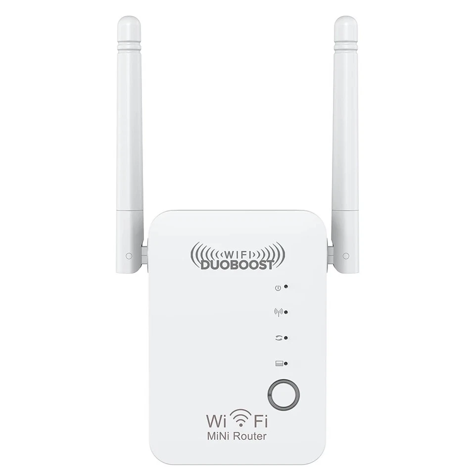Wifi DuoBoost 300Mbit/s 2.4Ghz WLAN Verstärker WiFi Repeater mit WPS - Bild 2 von 4