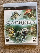 PS3 Sacred 3 game (very good+, unsealed)