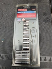 Sears Craftsman USA Nos 13pc Sockets only 34747 SAE Deep Shallow 6 Point All