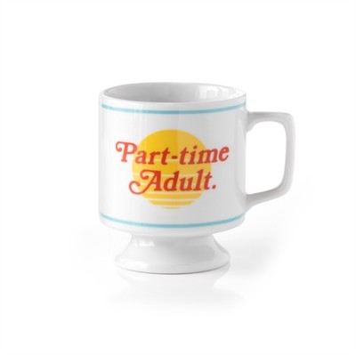 Part-time Adult Ceramic Mug by Brass Monkey (Mug)