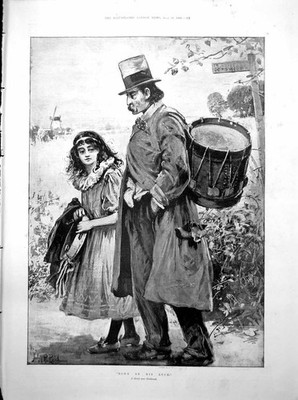 Alter Druck Down Luck Jr Jreid Musiker Portraits Denkmal Inverness 1893 19.