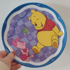 Disney's Winnie The Pooh Piglet 8" Melamine Zak Designs 1990 Vintage