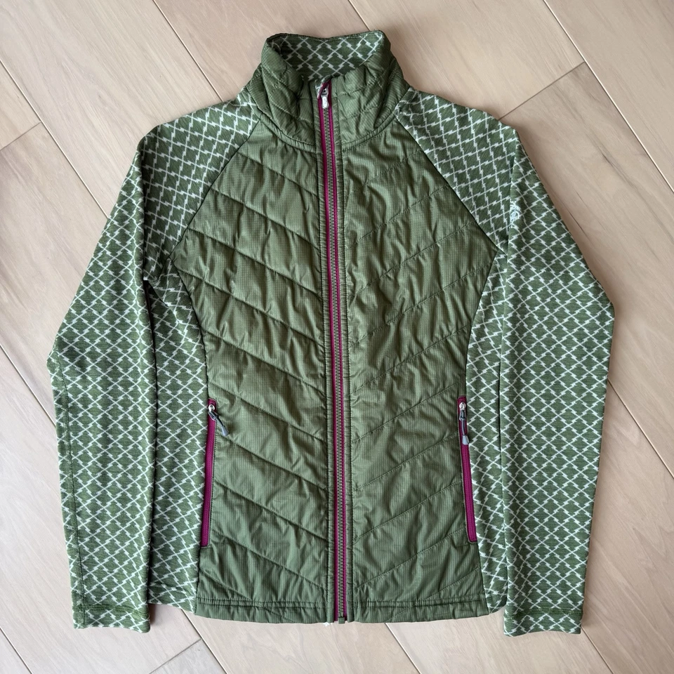 Chaqueta aislante Smartwool Propulsion 60 para mujer S verde ropa exterior ligera Foto 2 de 4