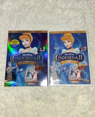 Cinderella II 2 Dreams Come True 3 Magic Tales Disney Movie DVD New And Sealed