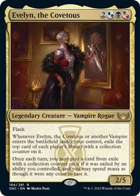 Magic Evelyn, the Covetous SNC 184 NM