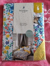 Peter Rabbit Springtime/Easter, Single Duvet Cover Set, 100% Cotton. New. 