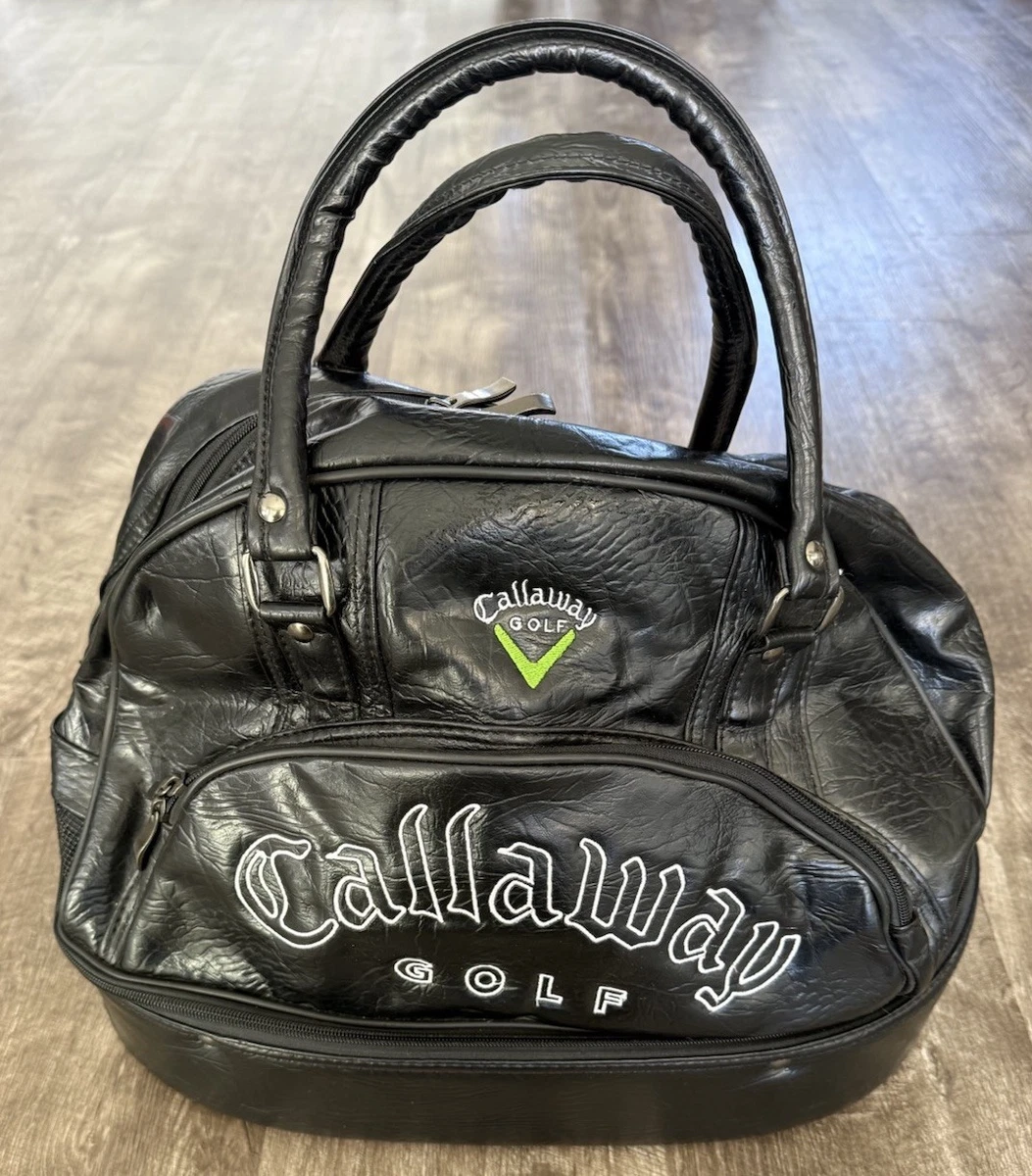 dn1 Callaway GOLF BAG オールレザー 黒 Callaway Golf Leather Carry Bags for sale | eBay