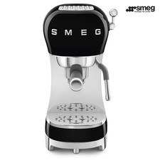 SMEG Máquina Espresso ECF02BLEU Negro 2 Tazas 15 bar - Daño Carcasa
